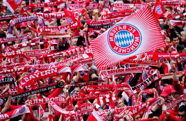 Bayern Múnich celebra título de Bundesliga